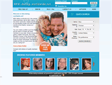 Tablet Screenshot of bbw-dating-worldwide.net
